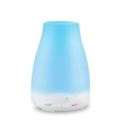 GreenLeaf Essential Oil Diffuser and Humidifier, 120ml with LED Lights