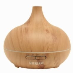 GreenLeaf Ultrasonic Essential Oil Diffuser and Humidifier, 300ml, Light Wood Grain