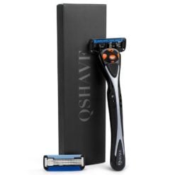 QShave Black Spider Manual Razor