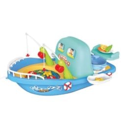 Time2Play Fishing Boat with Kitchen Play Set