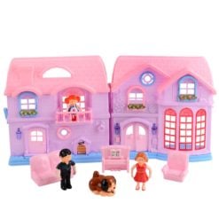 Time2Play Family Doll House Play Set