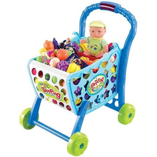 Time2Play Shopping Trolley Play Set