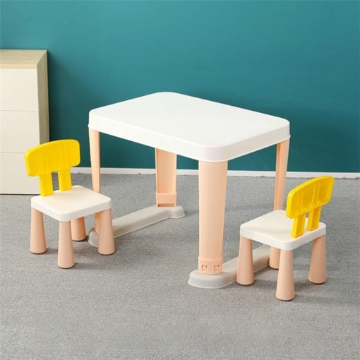 Time2Play Kids Table and Chairs Set - Pink