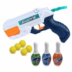 Time2Play Kids Short Barrel Water and Soft Bullet Gun Set