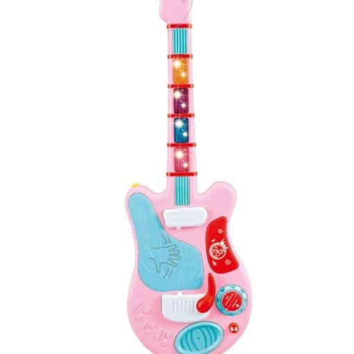 Time2Play Kids Fun Electric Guitar Pink