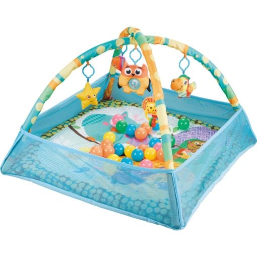 Time2Play Baby Activity Square Play Mat with Toys