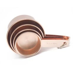 CheffyThings Measuring Cups Rose Gold 4 Piece