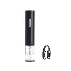 CheffyThings Electric Wine Corkscrew Opener Black