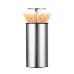 CheffyThings Stainless Steel Pop Up Toothpick Holder