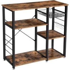 Bragg Sydney Rustic Kitchen Baker's Rack