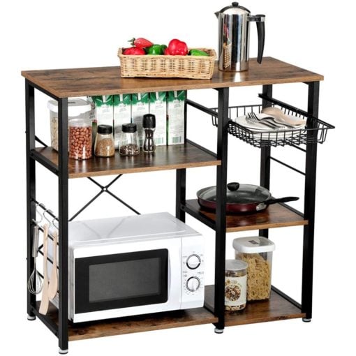 Bragg Sydney Rustic Kitchen Baker's Rack