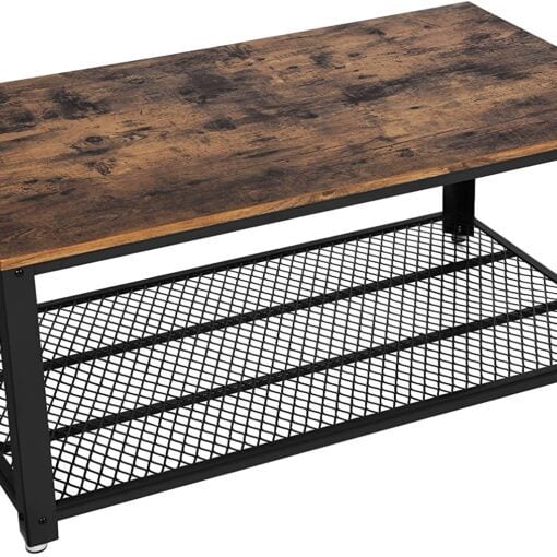 Bragg Paris Rustic Coffee Table, Brown - Image 2