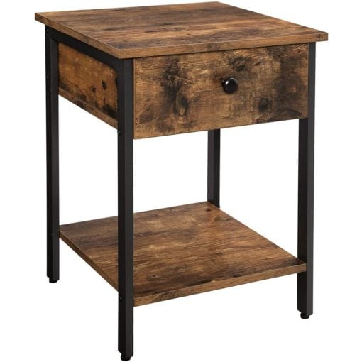 Bragg Toronto Rustic Bedside Table