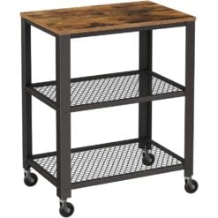 Bragg London Rustic Kitchen Trolley