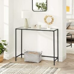 Giza Entryway glass console table