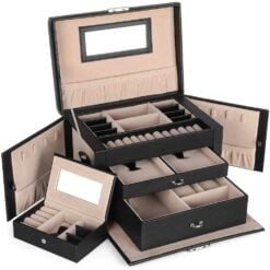 Songmics Dual Case Jewellery Box