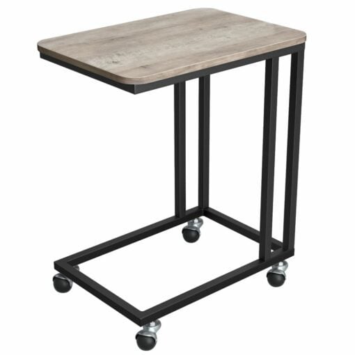 Bragg Lisbon Side End Table, Greige