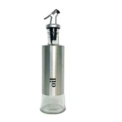 CheffyThings Stainless Steel and Glass Oil Dispenser