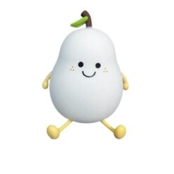 Smugg LED Squishy Pear Night Light