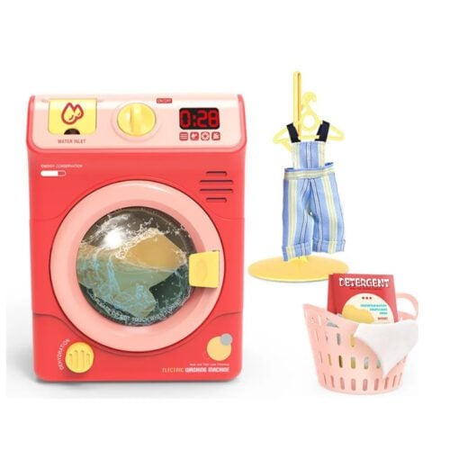 Time2Play Kids Electric Washing Machine Set