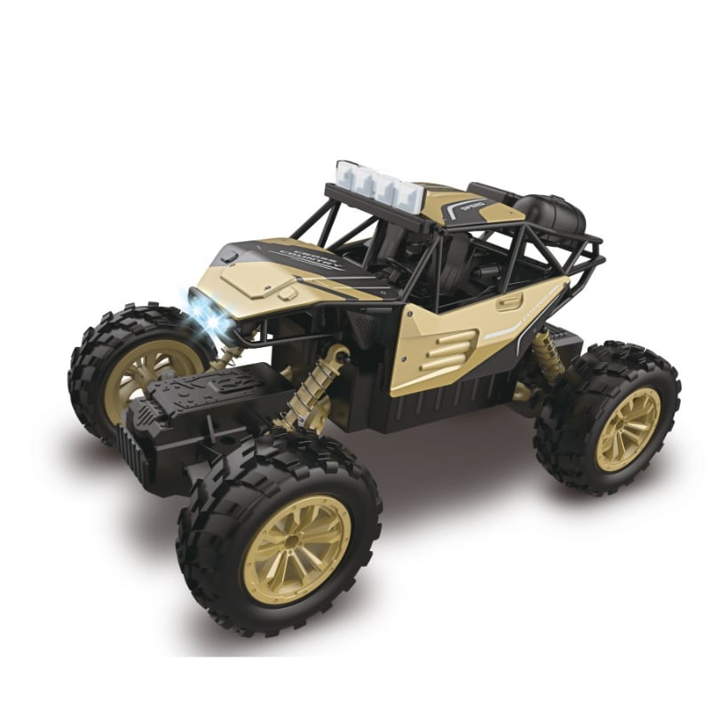 Time2Play Remote Control Alloy Climbing Cross Country Car Gold