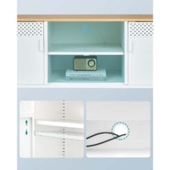 Songmics TV Stand Cabinet Cables