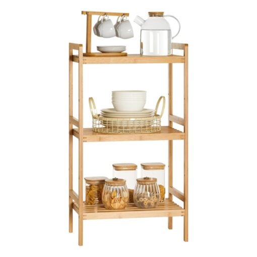 Songmics 3-Tier Bamboo Storage Rack