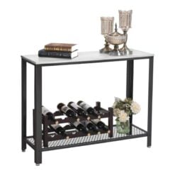 Bragg Kyoto Entryway Console Table, White