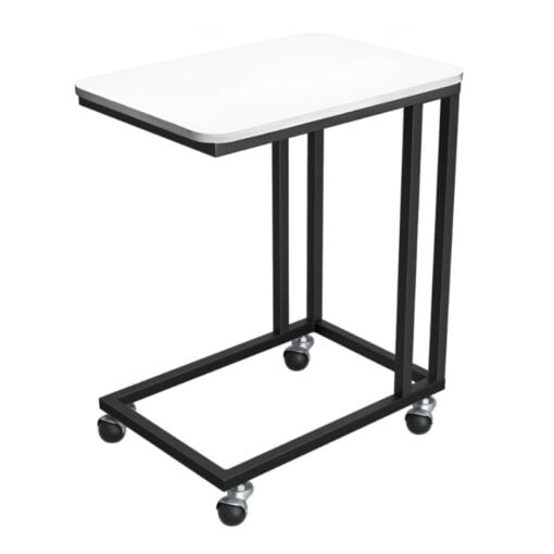 Bragg Lisbon Side End Table, White