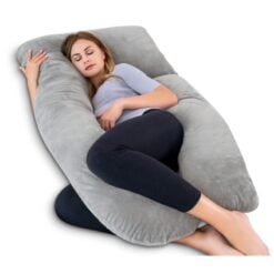 GreenLeaf Full Body Pregnancy Pillow Detachable U Shape