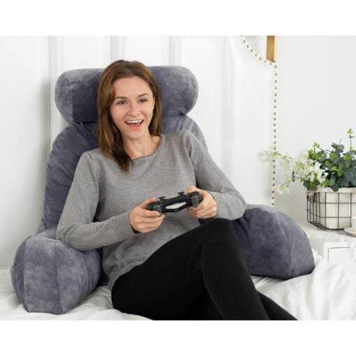 GreenLeaf Deluxe Comfort Reading Pillow Grey