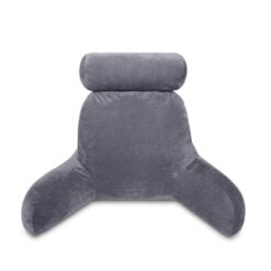 GreenLeaf Deluxe Comfort Reading Pillow Grey front