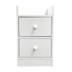 Bragg Cebu Bedside Table Side Table, White