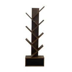 Bragg Lagos Bookcase Storage Tree, Brown