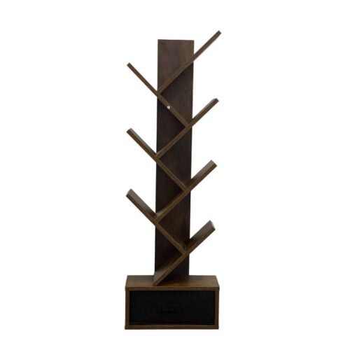 Bragg Lagos Bookcase Storage Tree, Brown