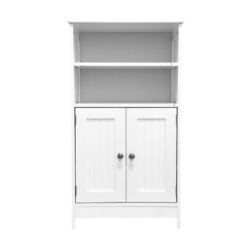 Bragg Pretoria Bathroom Storage Cabinet, White