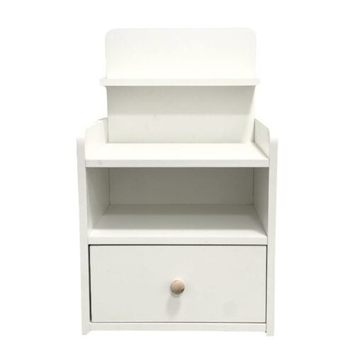 Bragg Zadar Bedside Table Side Table, White