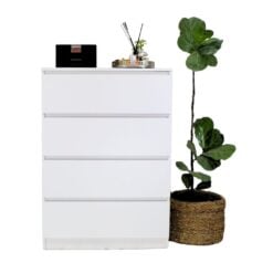 Bragg Corfu Chest of Drawers, White