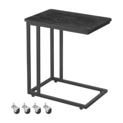 Bragg Lisbon Side End Table, Black