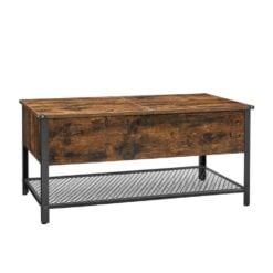 Bragg Maputo Fold Top Coffee Table, Brown