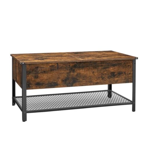 Bragg Maputo Fold Top Coffee Table, Brown