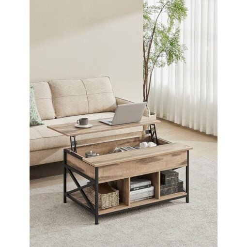 Bragg Windhoek Lift Top Coffee Table, Greige 1