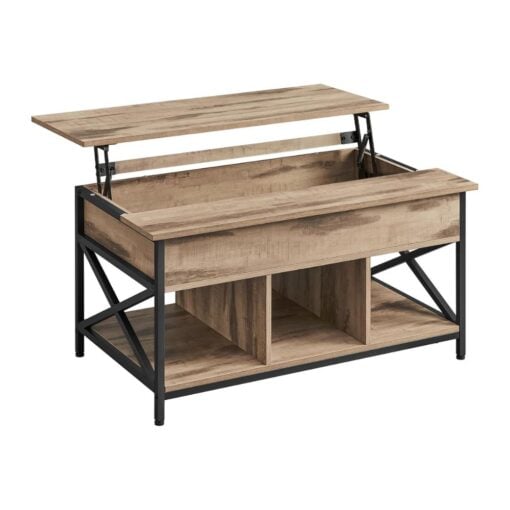 Bragg Windhoek Lift Top Coffee Table, Greige