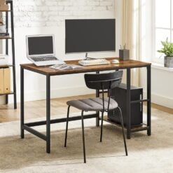 Bragg Muscat Computer Desk Student Office Table, Brown Lifestyle
