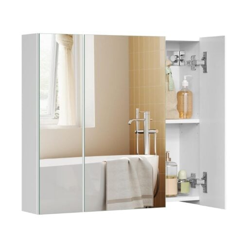 Bragg Dakar Wall Mounted Bathroom Cabinet with Mirror