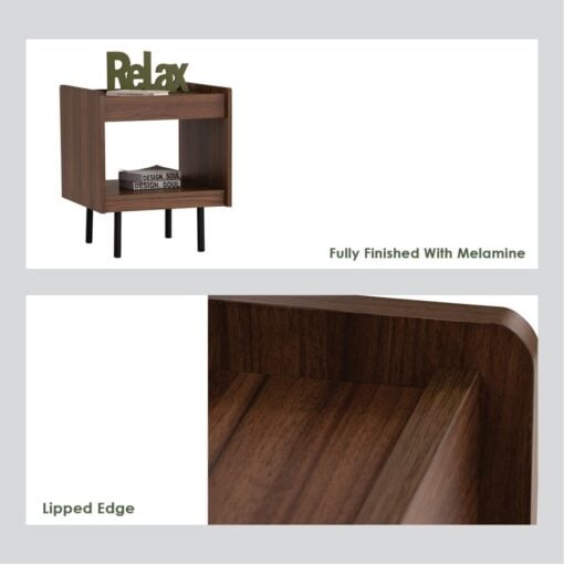 Bragg Denver Bedside Side Table Close Up