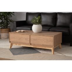 Bragg Hirado Coffee Table Living Room Drawer Side