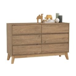 Bragg Hirado Chest of Drawers, 6 Drawers