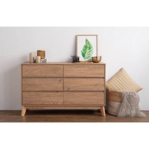 Bragg Hirado Chest of Drawers, 6 Drawers