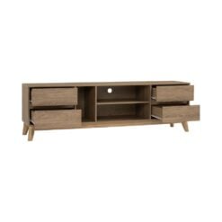 Bragg Hirado TV Stand 4 Drawers Open